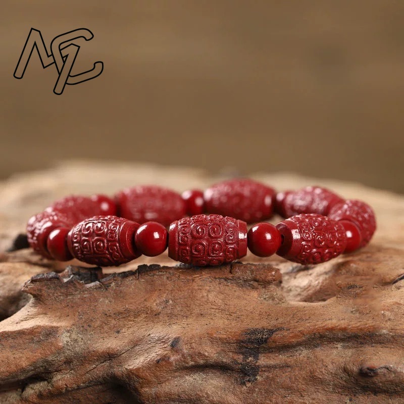 Women's Red Cinnabar Circular  - Beading 评论和价格