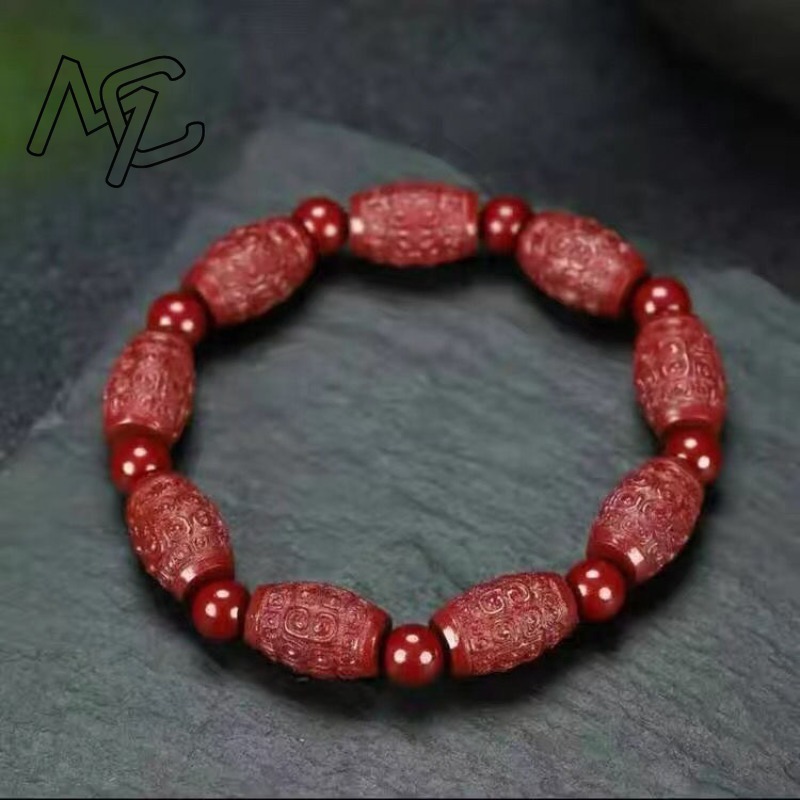 Women's Red Cinnabar Circular  - Beading 评论和价格