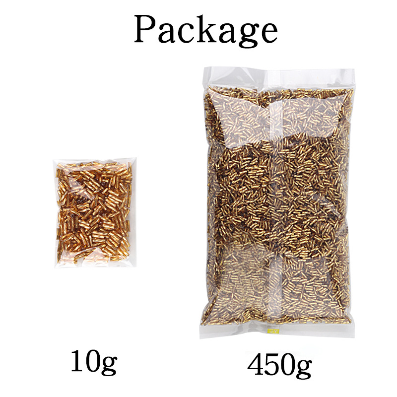 Louleur Twist Bugles Czech Gla - Glass Seed Beads 2Mm Jewelry Making 评论和价格