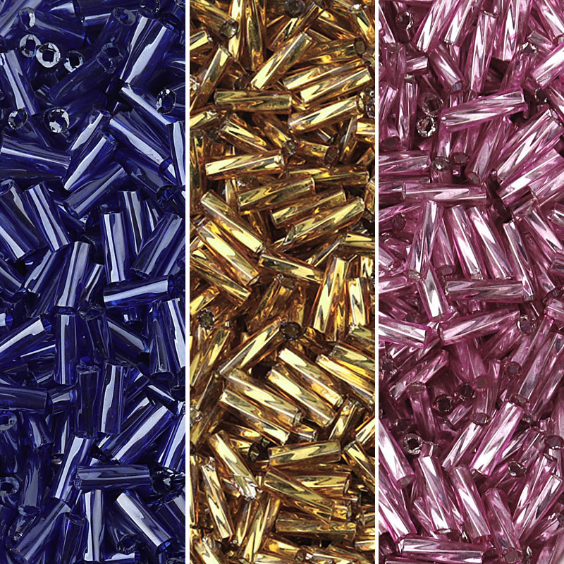Louleur Twist Bugles Czech Gla - Glass Seed Beads 2Mm Jewelry Making 评论和价格