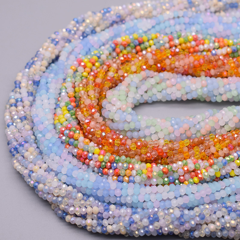 New Color Bright 2mm Crystal R - Glass Seed Beads 2Mm Jewelry Making 评论和价格