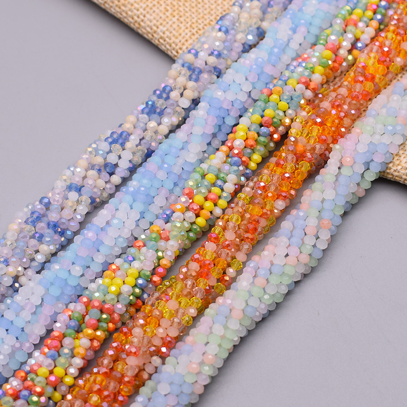 New Color Bright 2mm Crystal R - Glass Seed Beads 2Mm Jewelry Making 评论和价格