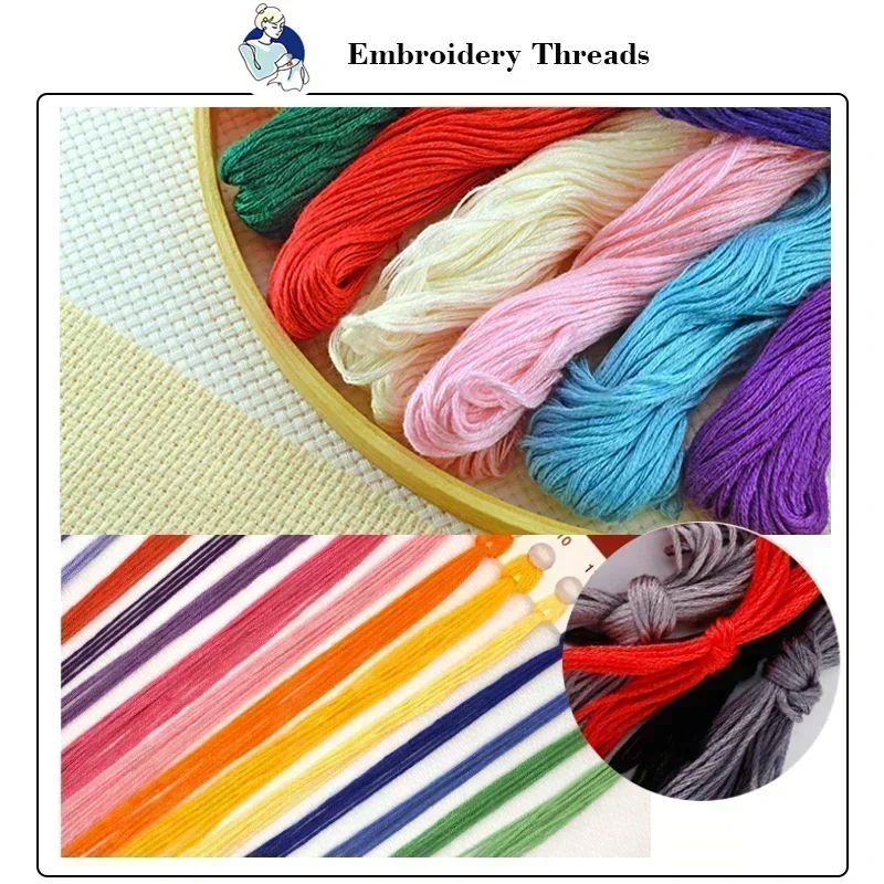 Joy Sunday Candy Cottage Print - Cotton Embroidery Thread Skeins 评论和价格
