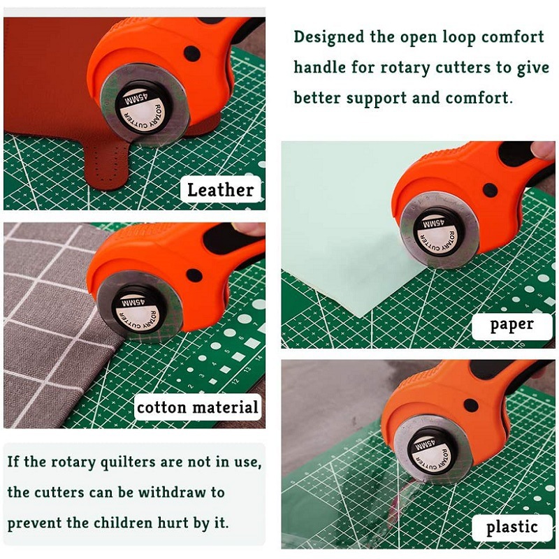 45mm Rotary Cutter Blades Fabr - Rotary Cutter For Fabric 45Mm 评论和价格