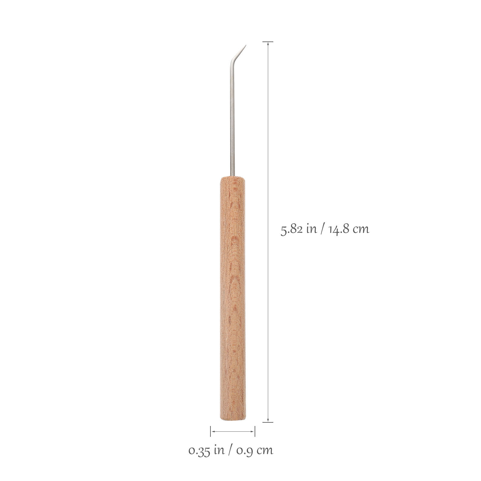 Crochet Hooks with Wooden Hand - Wooden Crochet Hooks Ergonomic Handle 评论和价格