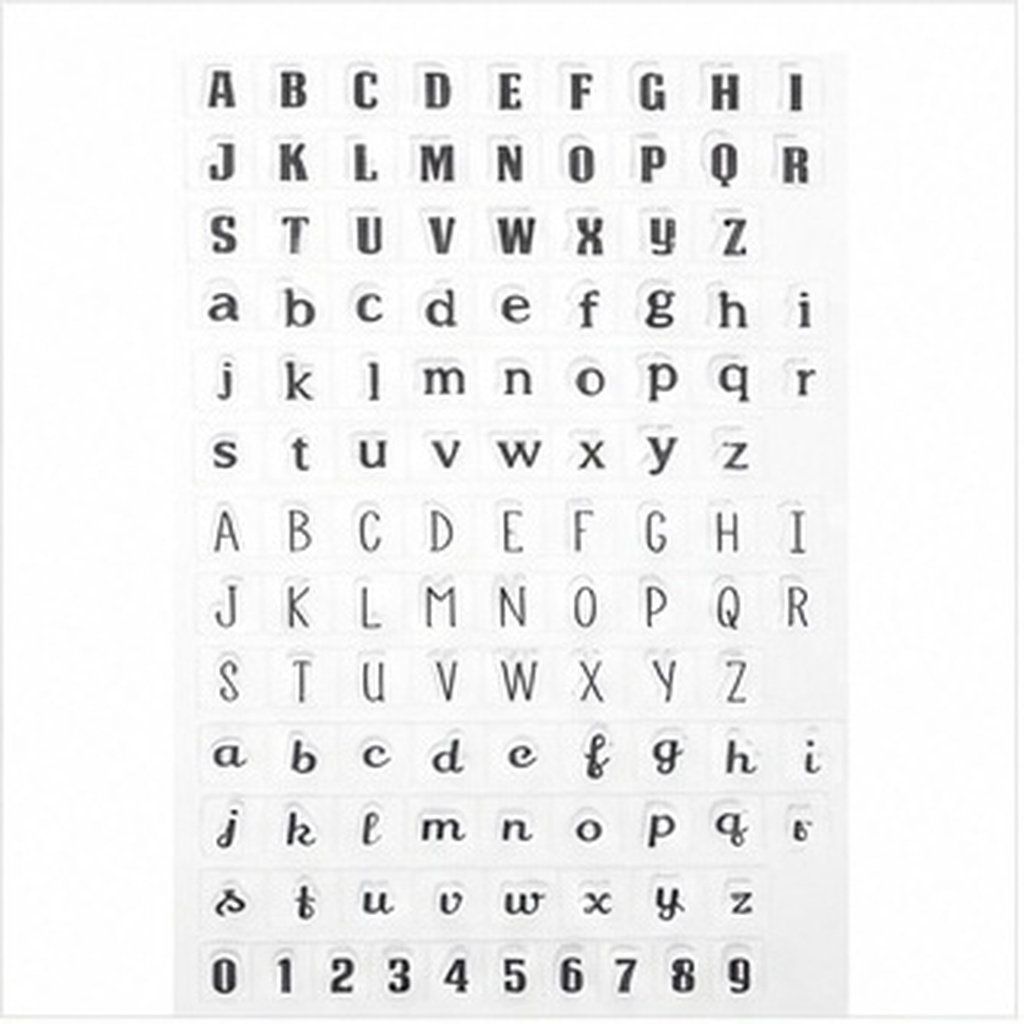 4Pcs Transparent Silicone Alph - Clear Silicone Stamps For Card Making 评论和价格