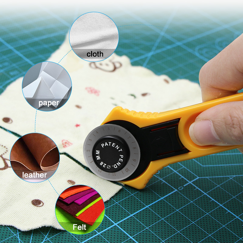28mm /45mm Rotary Cutter Patch - Rotary Cutter For Fabric 45Mm 评论和价格