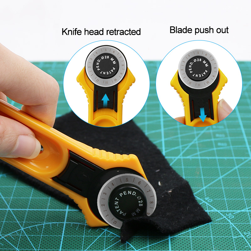 28mm /45mm Rotary Cutter Patch - Rotary Cutter For Fabric 45Mm 评论和价格