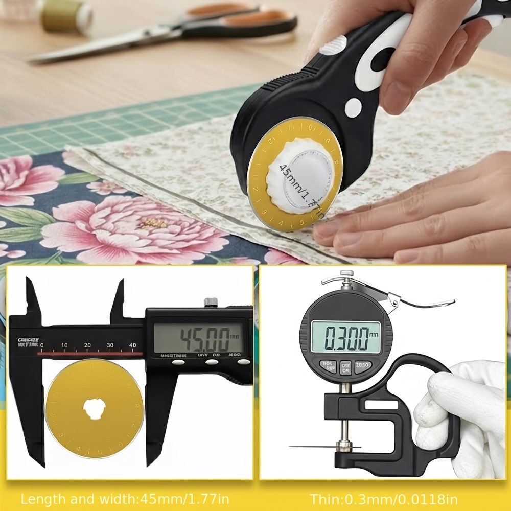 45mm Titanium Coated Rotary Cu - Rotary Cutter For Fabric 45Mm 评论和价格