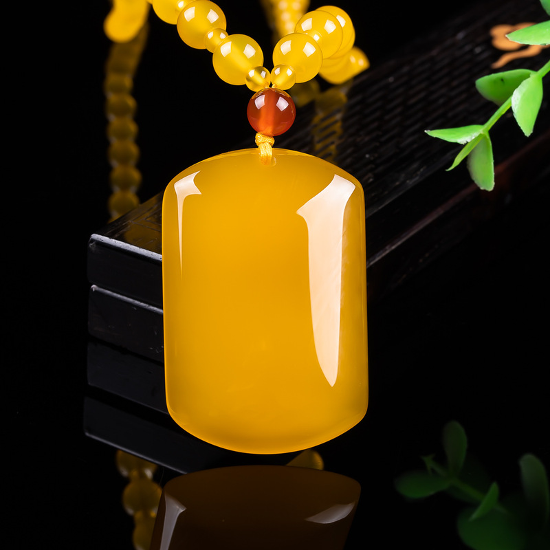 Full-color golden chalcedony p - Beading 评论和价格