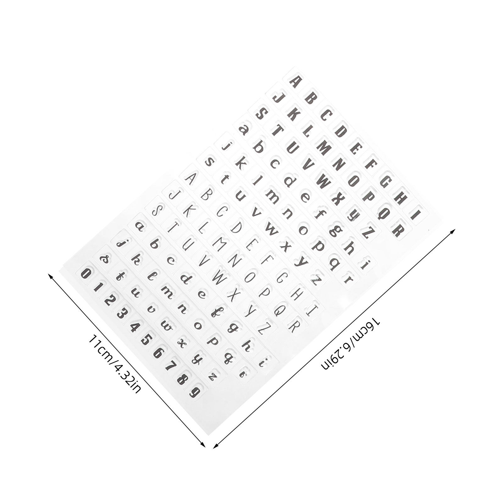 4Pcs Silicone Transparent Stam - Clear Silicone Stamps For Card Making 评论和价格