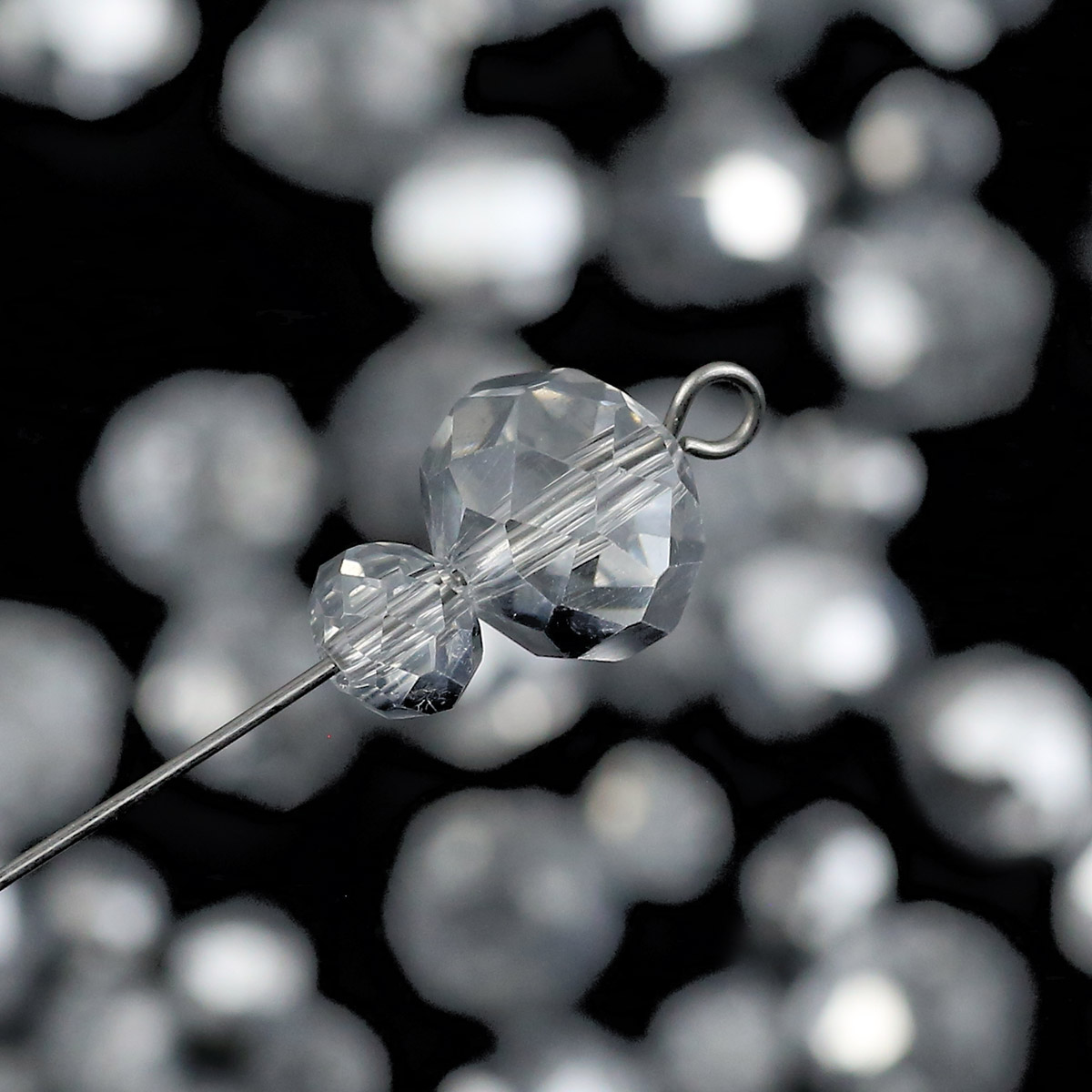 Half Silver Color Transparent  - Glass Seed Beads 2Mm Jewelry Making 评论和价格