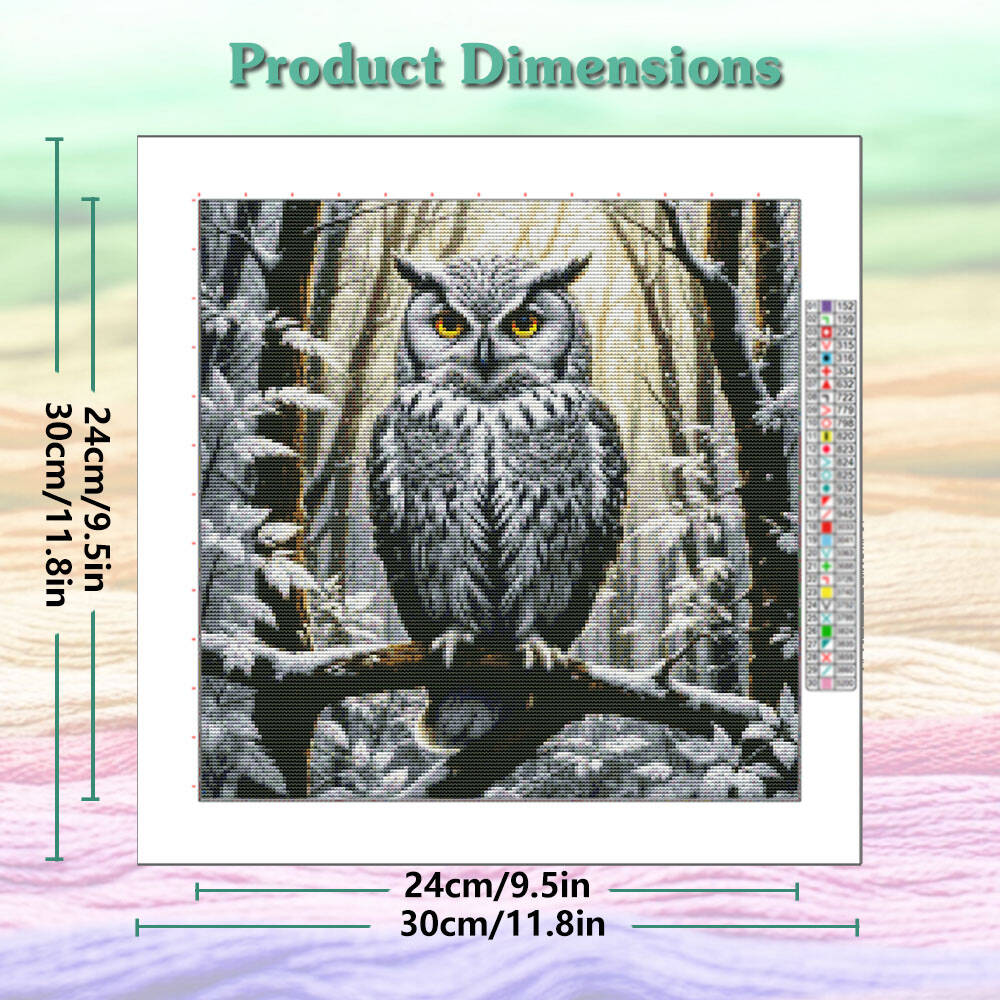 11CT Full Embroidery Animal Ow - Cotton Embroidery Thread Skeins 评论和价格